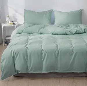 White Lightweight Eucalyptus Duvet Microfiber Twin/full/queen Soft Down Alternative Comforter