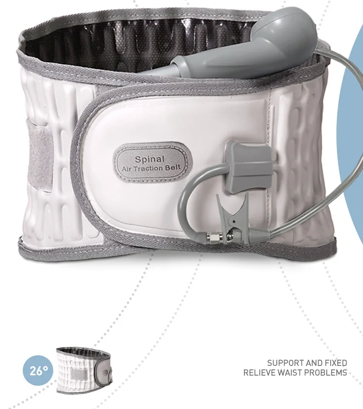 Manual Inflatable Lumbar Support Waist Physiotherapy Belt Spinal