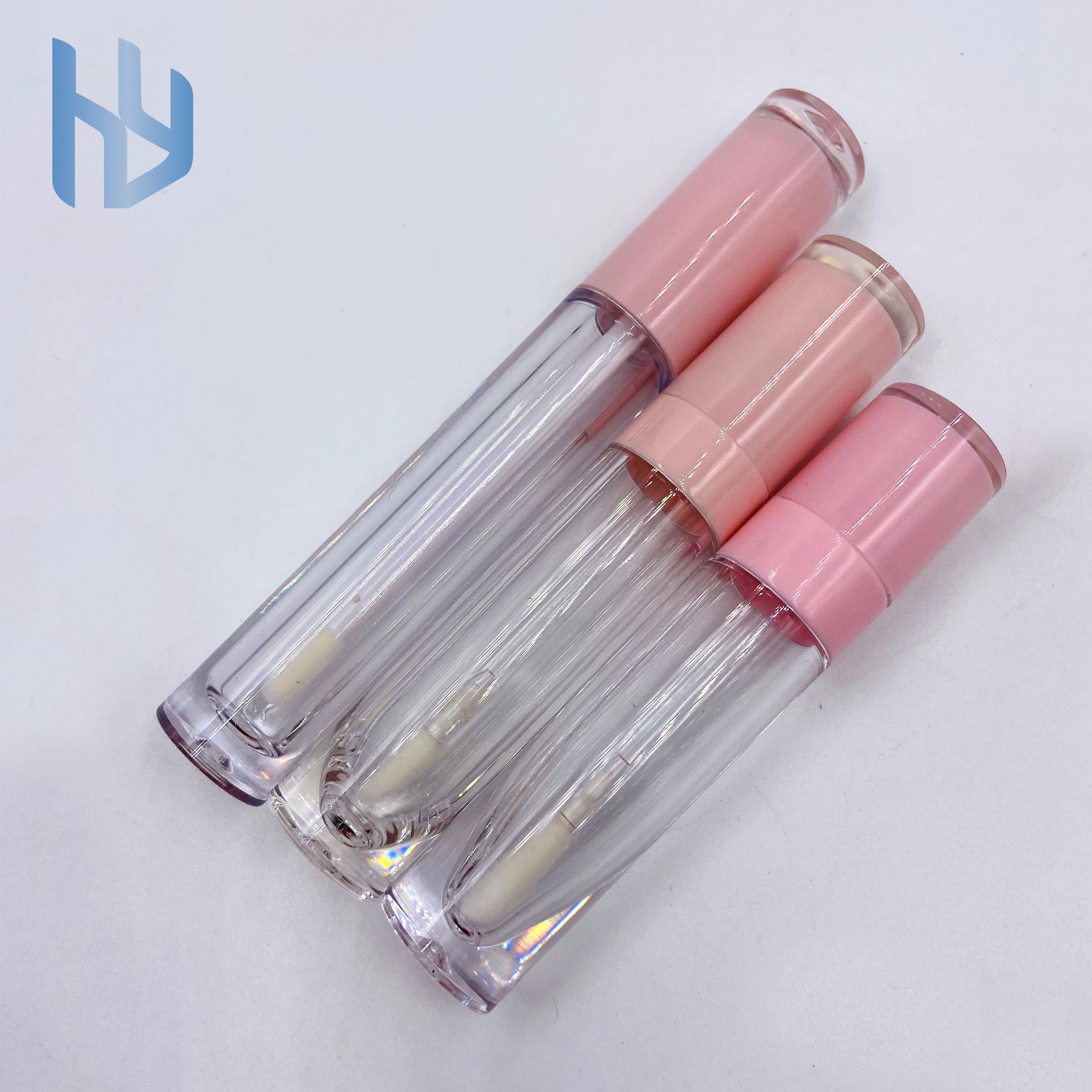 Private Label Frost Clear Pink Lip Gloss Tubes - Buy Pink Lip Gloss ...