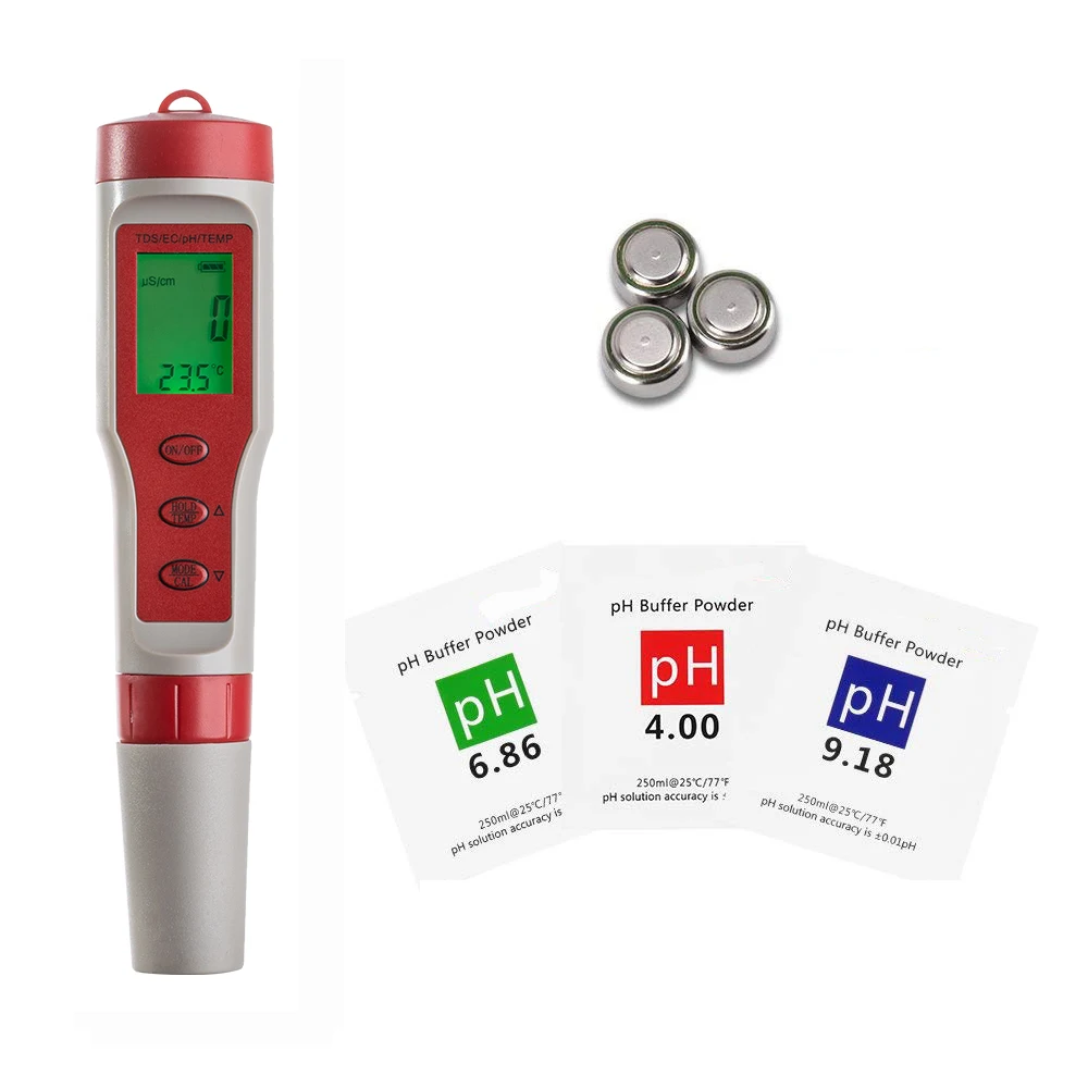 Ph Ez9908 4 In 1 Multifunction Test Water Testing Kit Heldhold Pen Type