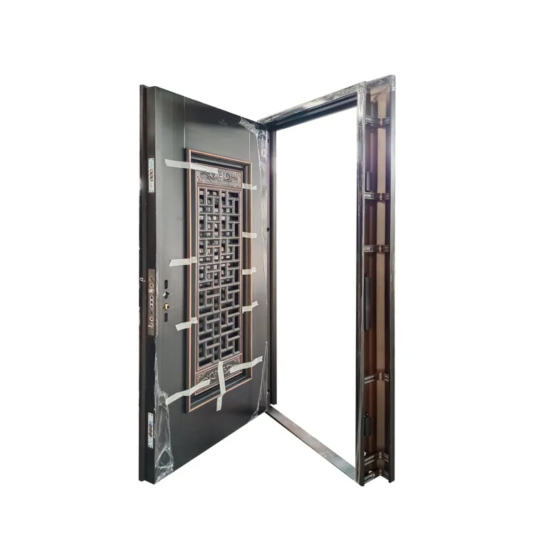 TECHTOP Window Glass Grilled Classical Stable Steel Door Half Split Dutch Half Front Entry Others Doors for Farm Houses