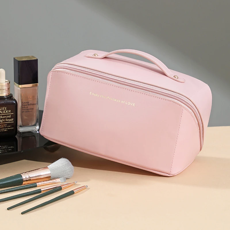 custom waterproof travel makeup bag Logo Clear Toiletry Bags – Portable PVC Organizer Perfect for breezing through TSA Personalised Cosmetic Bag with Name,