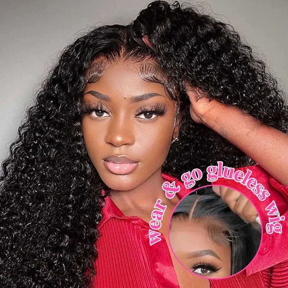250% Loose Deep Wave Brazilian Water Wave Lace Closure Wig Human Hair_voghion.com