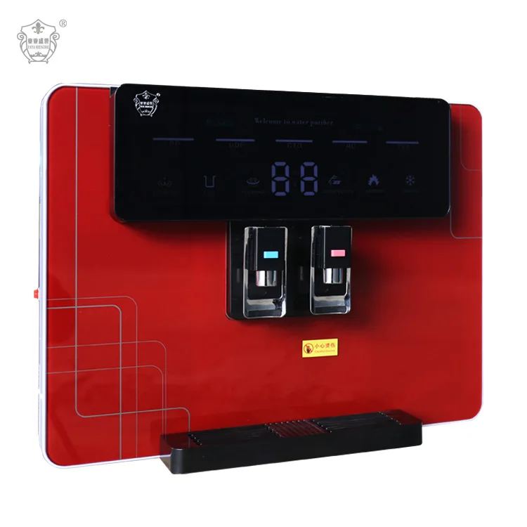 2022 75 галлонов столешница генератор озона щелочной воды фильтр горячей и холодной диспенсер система обратного осмоса для ro
