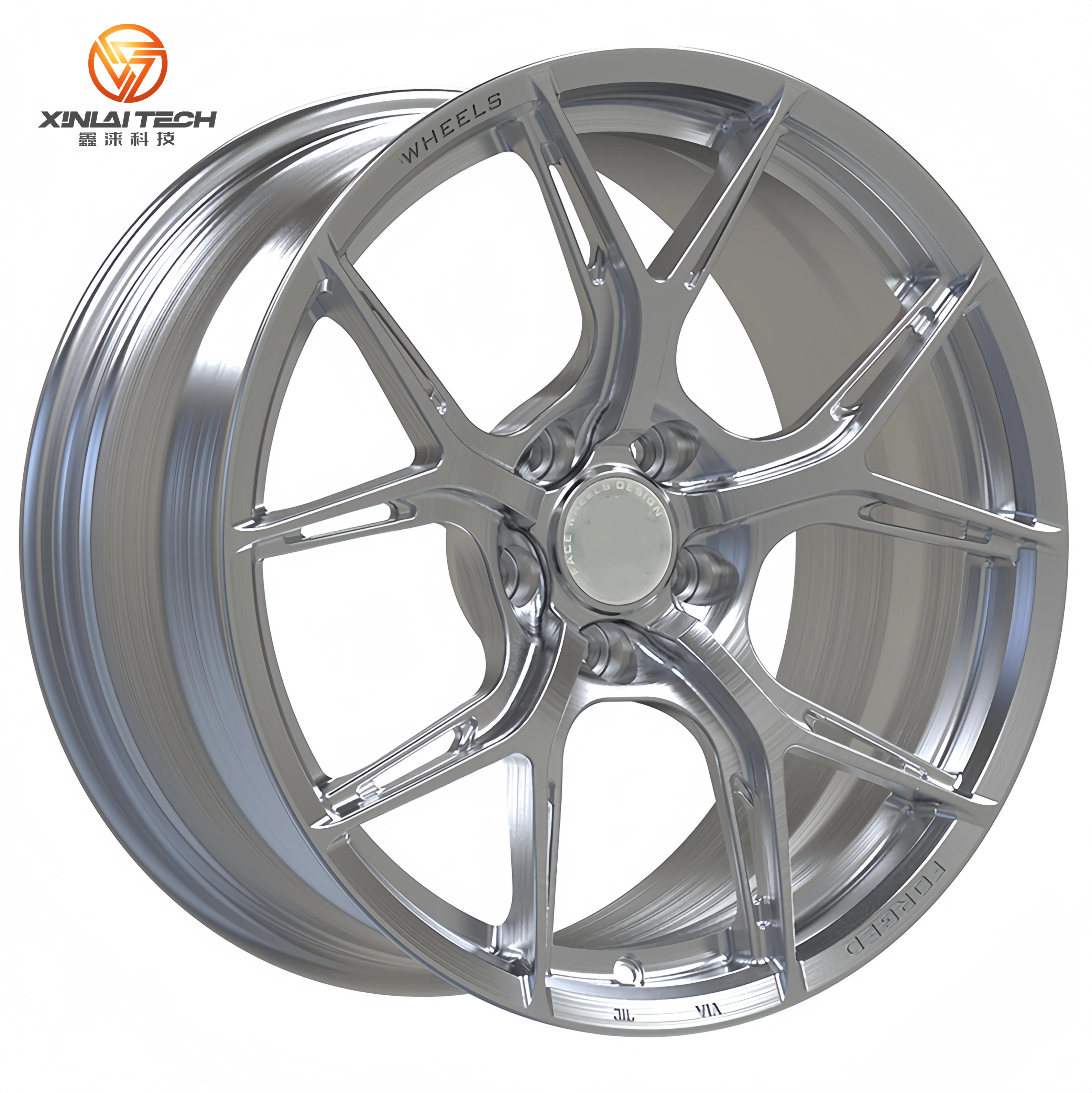 XINLAI Custom Deep Concave 5x120 5x112 5x114.3 18-22inch Aluminium Alloy Forged Wheels for Tesla Model 3 Mercedes C63 X5 BM - Image 2