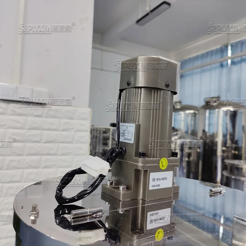 Semi automatic heating mixing filler shampoo honey cream lotion filling machine