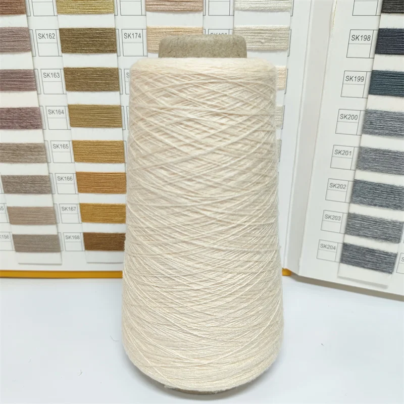 Yarn Manufacturers Colored 28% PPT 15% Viscose 57% Polyester Blend Core Spun Sweater Yarns