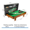 Table de billard à pieds bas modèle 69