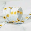 02 White Background Yellow Chrysanthemum