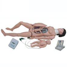 Multi-functional  medical mannequin display bust mannequin trauma nursing Training Manikin nursing training mannequin