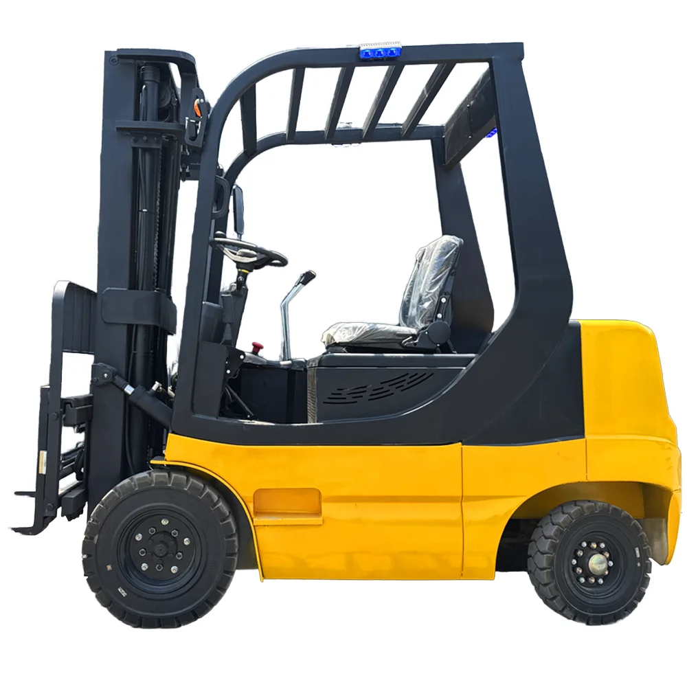 Enhanced Stability Ergonomic Electric Forklift Lead-Acid Battery 60V/170AH Solid Tires Two-Stage Mast 3500KG Self-Weight supplier