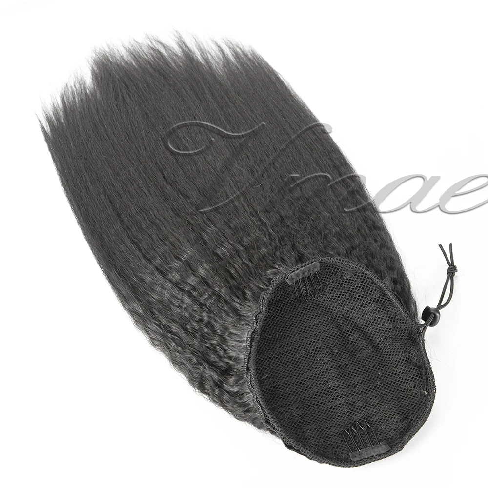 
 VMAE Прямая поставка, бразильские натуральные волосы натурального цвета 120 г, человеческие волосы без выпадения, наращивание конского хвоста  