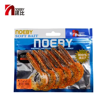 NOEBY S3119 8.5CM 7g Soft Bait with Big Ribbon Tail of Lots of Action Big Grub Worm Lures Fishing for Freshwater and Saltwater – Soft Lure – view 5