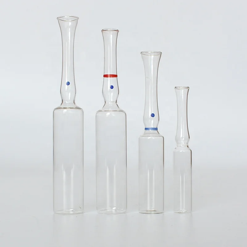 Sale Empty Ampoule Bottle Manufacture Glass Printed Logo Containers Ampoule