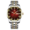 uomo argento rosso oro