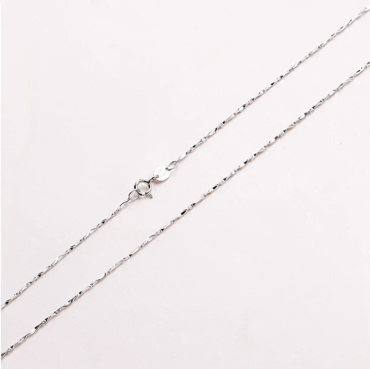 Genuine 925 Sterling Silver Ingot Chain 