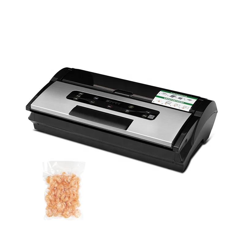 Innovative Design Sealing Width 4mm Home Appliance Vacuum Sealing Packing Machine Meat Fruit Food Packaging Sealer