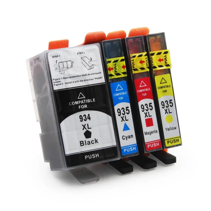 For HP 934 935 Refillable Ink Cartridge for HP934 for HP935 XL For