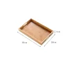 Bamboo plate 30-20-4cm