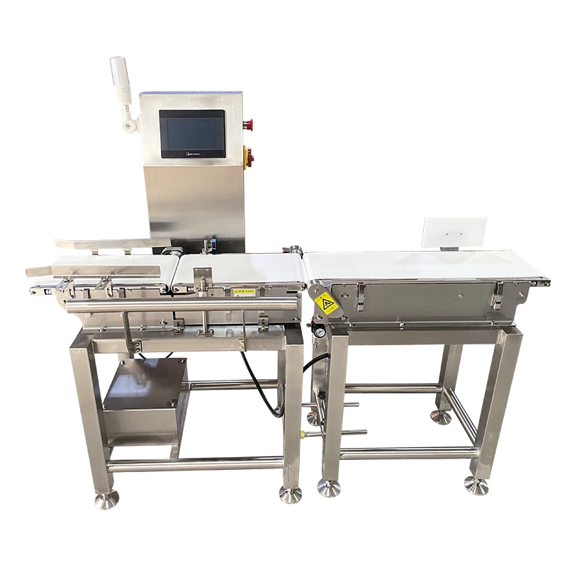 Automatic Weight Checker Conveyor Check Weigher with Rejector System