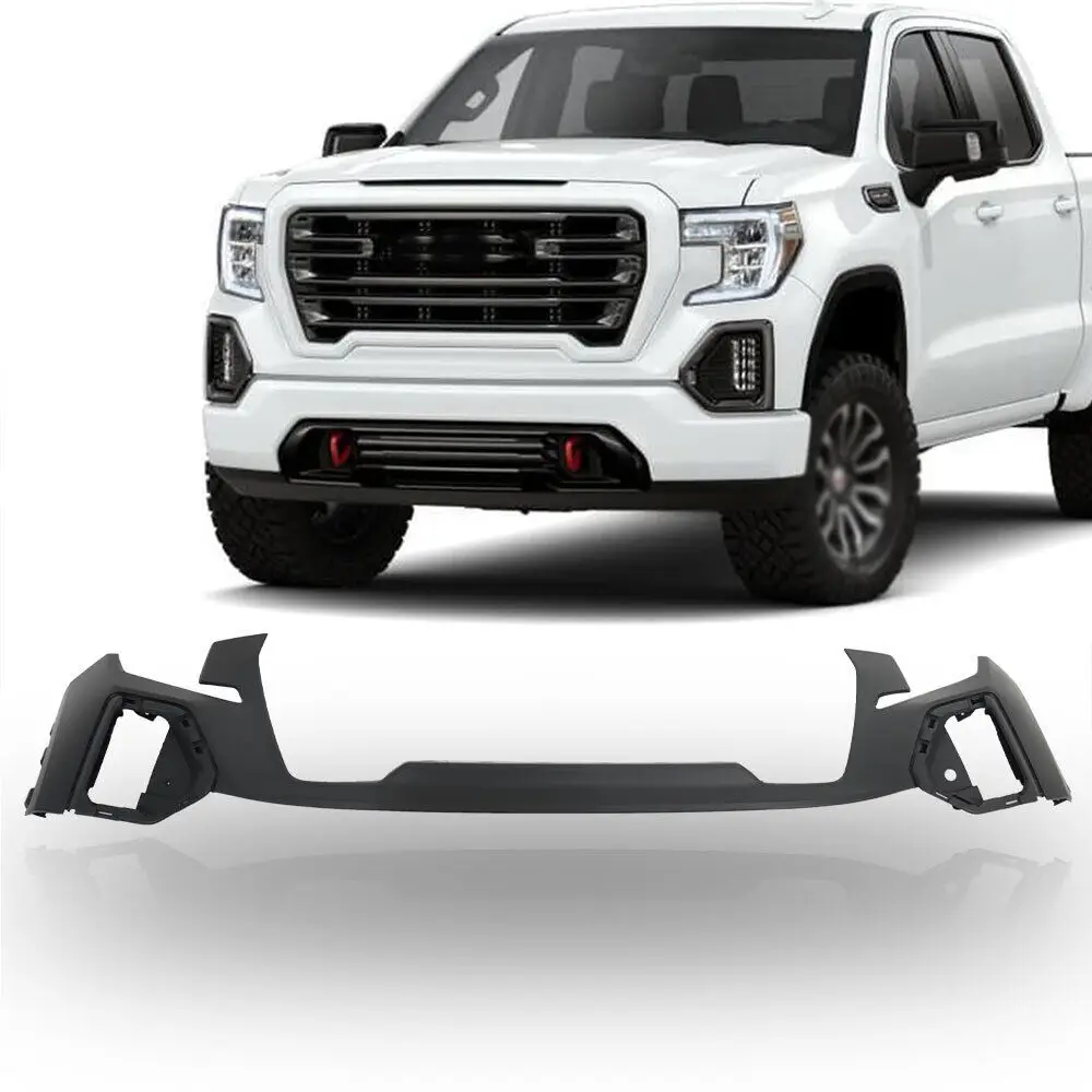 wholesale factory price new replacement front upper bumper cover plastic For GMC Sierra 1500 2019 2020 2021 84542582