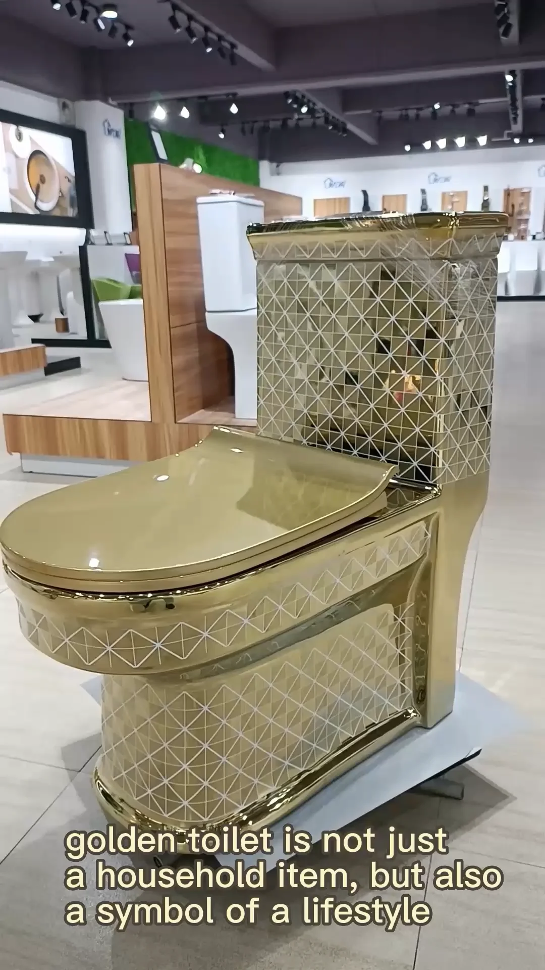 Antique Luxury Sanitary Ware Bathroom Dubai Color Wc Commode Toilet