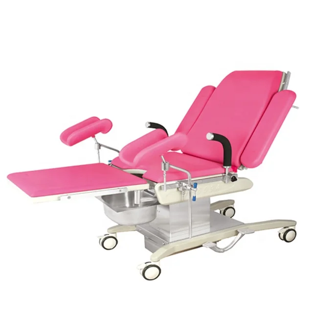 HE609A Manual Gynecological Delivery Table Obstetric Surgery Gynecology Operating Table Gyne Bed