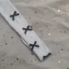 Fiocco bianco e nero