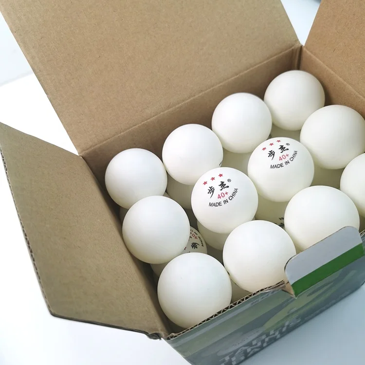 Поставщик: Китай (материк) 60 шт eco-friendly для пинг-понга теннисные мячи продажи Новый ABS Материал пожаро-шарики