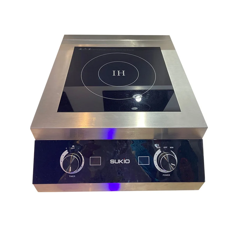 New Arrival Stainless Steel Single Commercial Portable Electric 5000 Watt Induction Cooktop