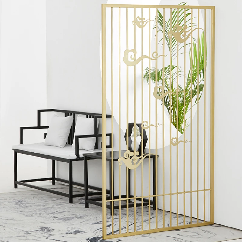 Gold Custom Gold Metal Screen Fancy Sample Hanging Decorative Room