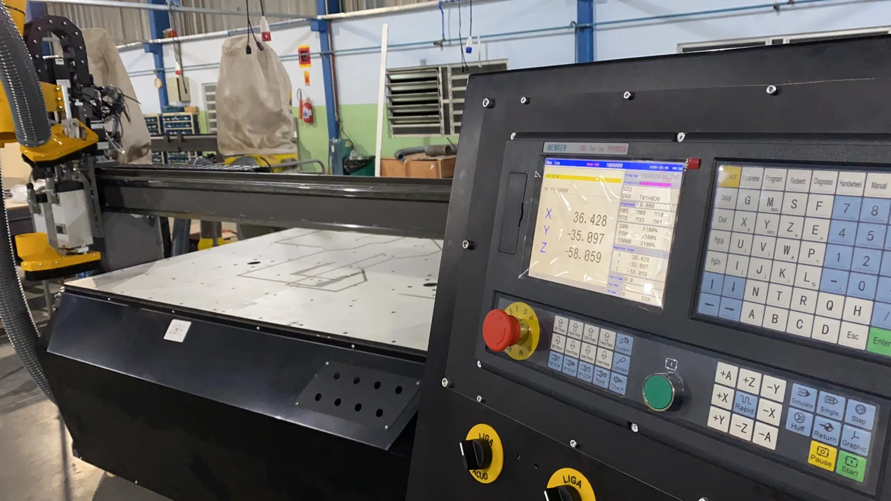 2aixs Absolute Cnc Remote Controller Powerful USB Cnc Lathe System Fanuc Cnc Console mach3 Control