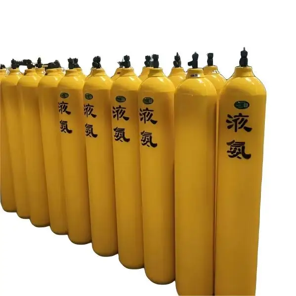 Suplay mula sa Tsina: 99.8% o 99.999% na Likidong Ammonia o Anhydrous Ammonia (NH3) sa 400L o 100L na Gas, Presyo ng Ammonia Gas para sa Pagbebenta