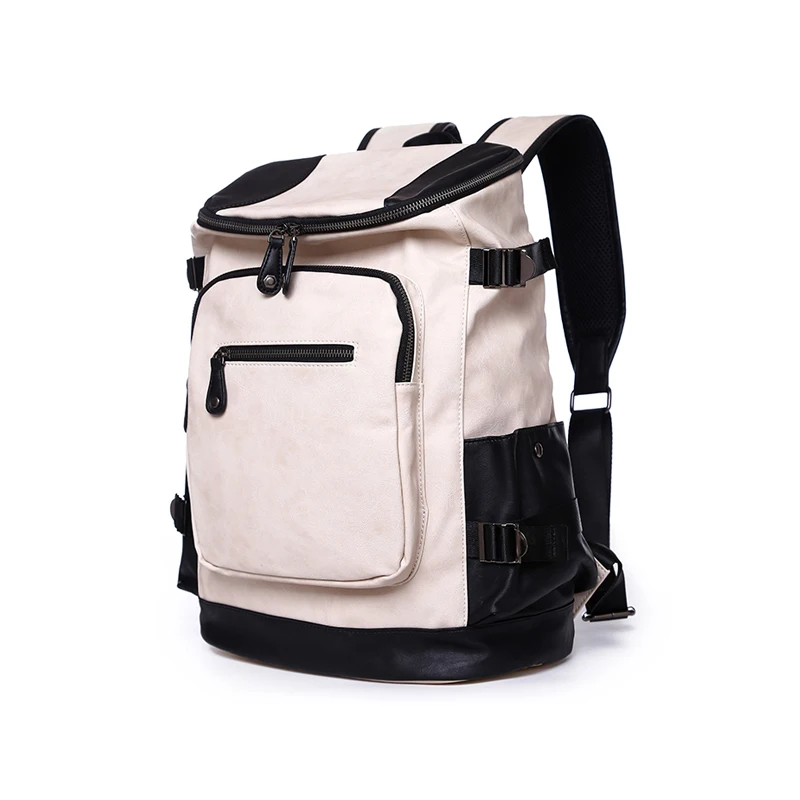 Compra Nuevo Estilo De Alta Calidad, Diseño De Lujo, Mochila Para Hombre  Con Doble Hombro, Bolso Para Computadora Portátil De Marca Para Mujer,  Mochila Grande Para Estudiantes, Bolsos De Viaje De Cuero