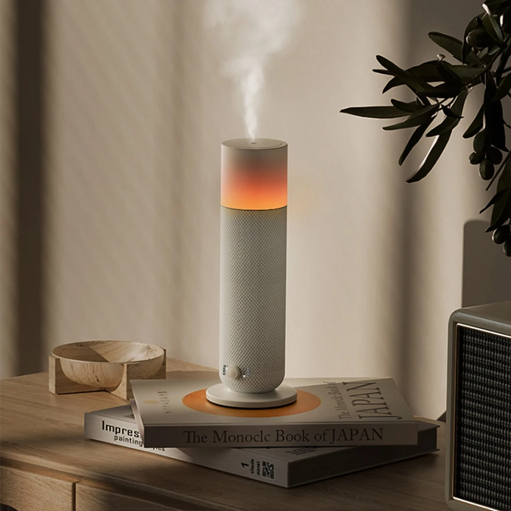SCENTA Smart Waterless Aroma Essential Oil Diffuser for Room,Tabletop LED Light Electric Bluetooth Room Scent Diffuser Machine