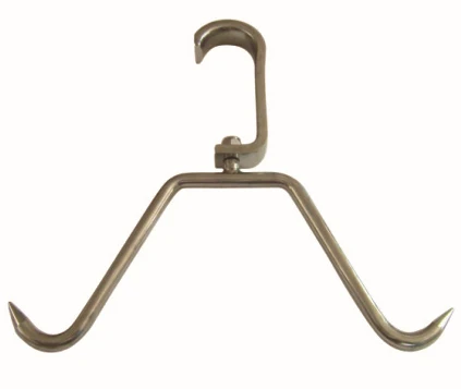 Slaughterhouse slaughtering system stainless steel slaughtering equipment with meat hooks