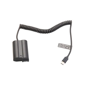 EN-EL15 Power Supply Adapter C DC Plug Short Circuit Protection PC Fireproof Material EP-5B D500 D600 D610 D750 D800 D800E D810