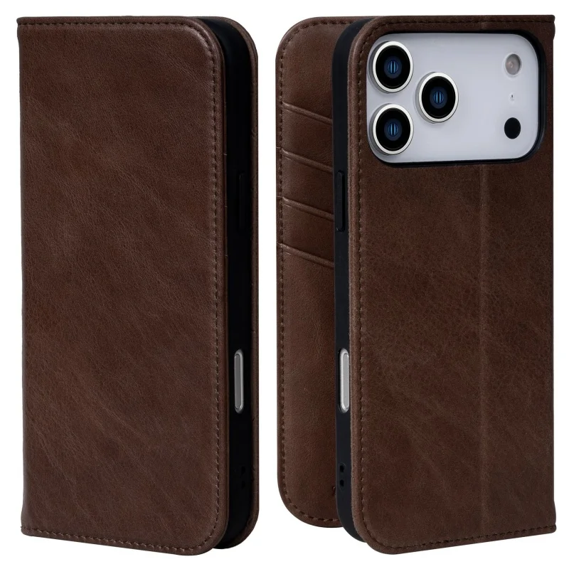 Luxury Wallet Flip Phone Case for iPhone 17 Pro Max PU Leather Protective Cover with Card Slots Compatible with for iPhone 7 Air