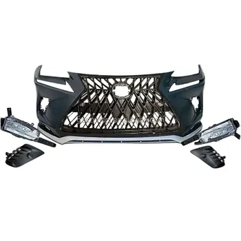 grills front bumper for Lexus 2015-2020 NX200 300 TO TRD body kit Facelift Air Intake Grille Automotive Exterior Accessories