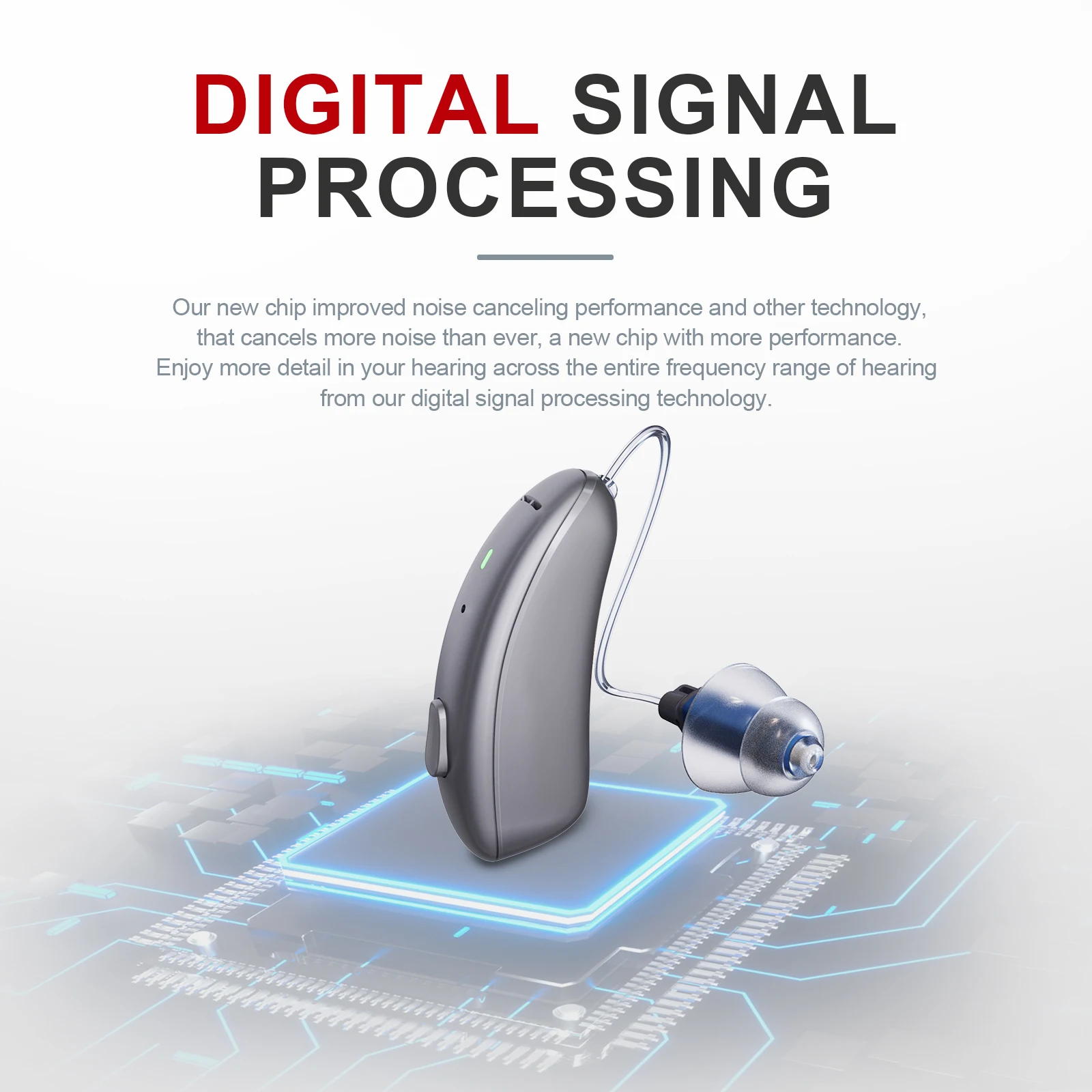 JINGHAO JH-W2 4-Channel Bluetooth Digital Hearing Aids