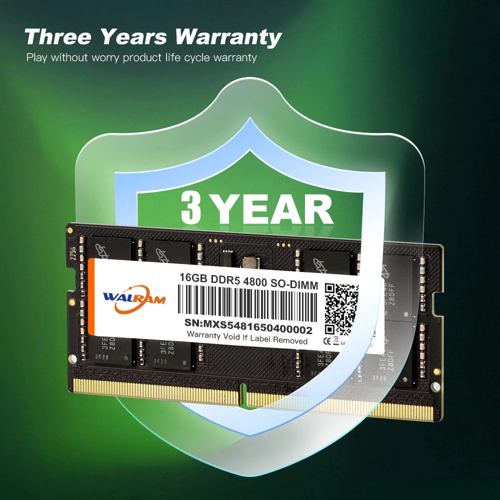 WALRAM DDR5 RAM - High Performance Laptop Memory