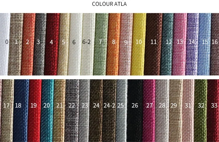 2023 New Collection Sofa Release Material Pillow Cloth 1200D Polyester Plain Sofa Upholstery Fabric