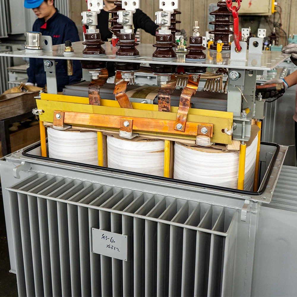 Oil-Cooled Distribution Transformer 1250kva Power Transformer 10kV On-Load Tap Switch Electrical Equipment