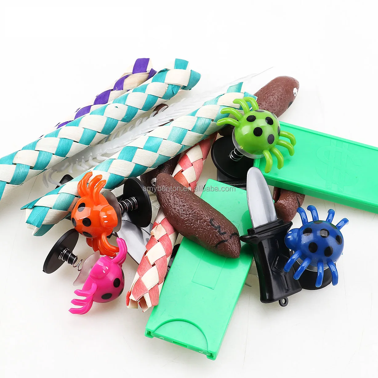Kit De Bromas Y Chistes Con Animales Falsos Realistas - Juguetes Divertidos Para Día De Los Inocentes Y Fiestas Infantiles