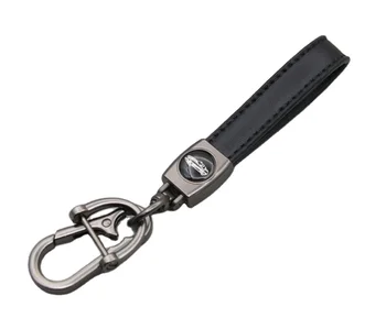 Wholesale Personalized Stock Leather Various Car Branded Metal Car Keychains