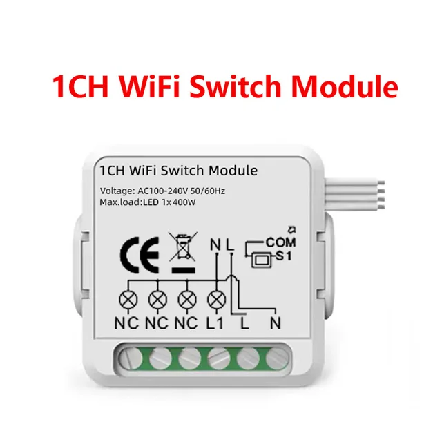 Home Automation Tuya Smart Mini Zigbee Wifi Switch Module Relay 1/2/3/4 Channel With Dry Contact On Smart Life