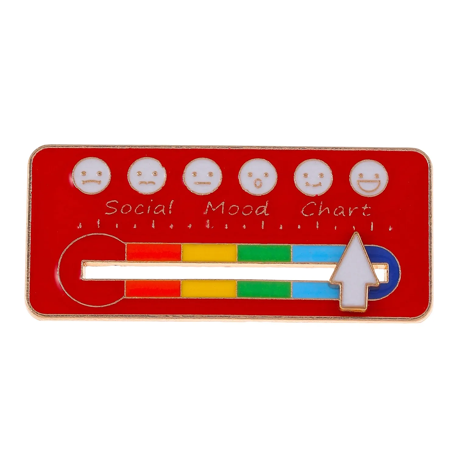 1 Pezzo Spilla Interattiva In Smalto My Social Battery, Spilla - Foto 6