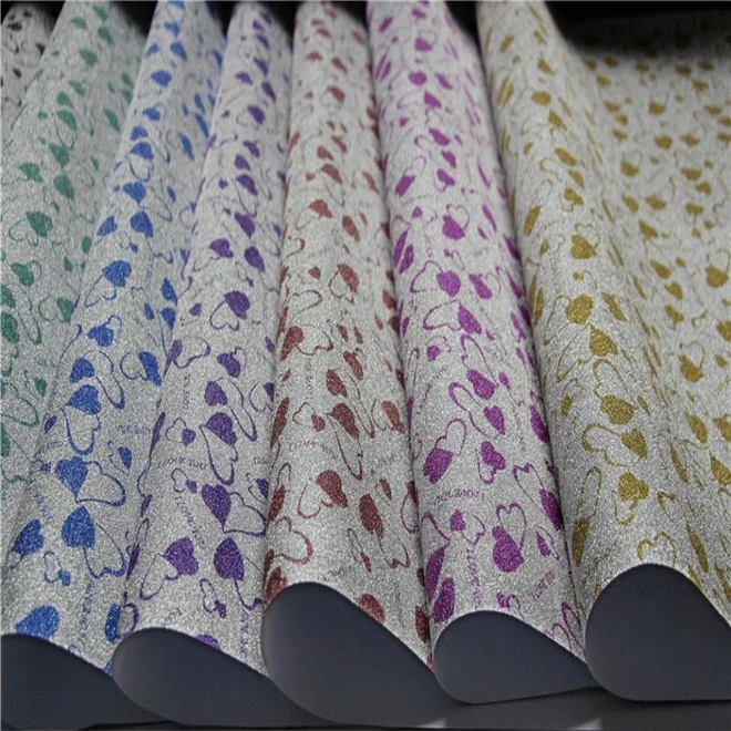 Gift Packing Glitter Wrapping Paper Roll