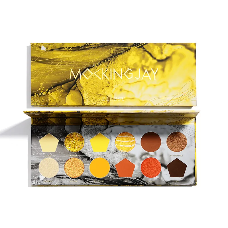 
Косметические инструменты для красоты, стойкие водонепроницаемые различные цвета теней для век, индивидуальная палитра теней для век, набор для макияжа 