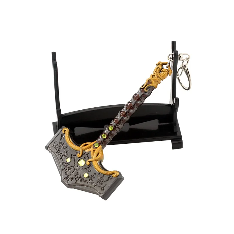 Thor's Hammer Keychain - God of War Game Merchandise